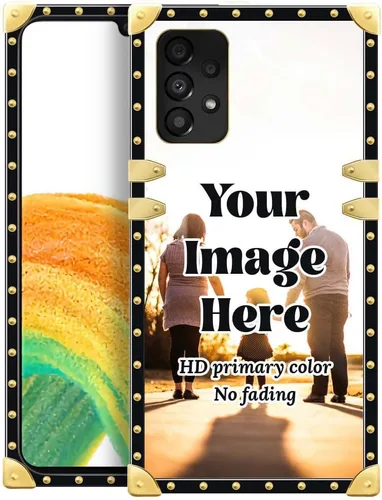 Miniatura 15 de Funda Customiz Picture Phone compatible con Samsung Galaxy A32, diseño de fotos DIY A32 para niñas, TPU suave a prueba de golpes, parte trasera