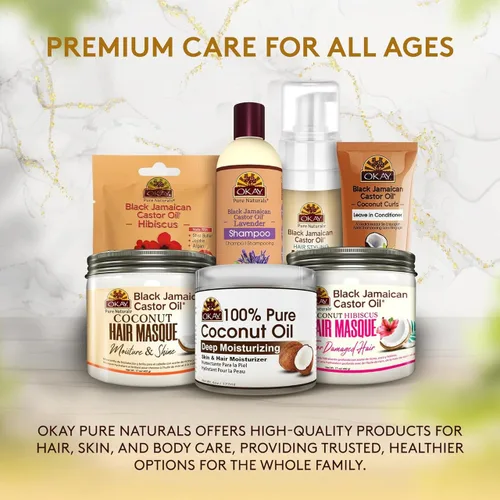 Miniatura 7 de Okay Roots Therapy Biotina Argán Coco Tratamiento Intenso Profesional para el cabello, 6 onzas