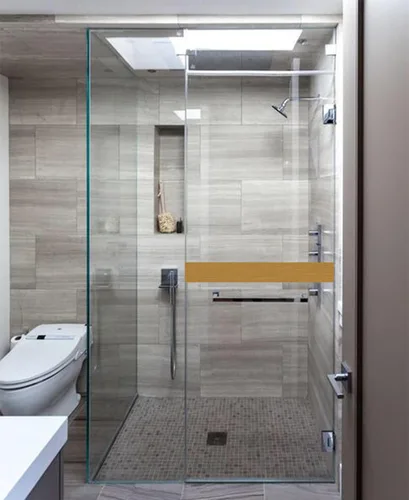 Miniatura 4 de Borde de pared autoadhesivo 3D de color metálico, impermeable, fácil de aplicar, azulejos de cocina y baño, 4.2 x 196.8 pulgadas (dorado)