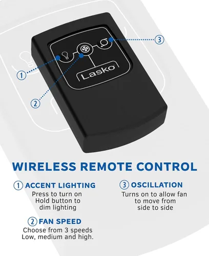 Miniatura 4 de Lasko 4890 ventilador en torre elegante, para exteriores