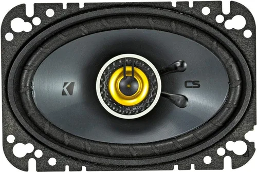 Miniatura 4 de KICKER Paquete de 2 artículos: Serie CS Dos altavoces coaxiales de 6.5 "4 ohmios y dos altavoces coaxiales de 4 "x6" 4 ohmios - 1 x 46CSC654, 1 x