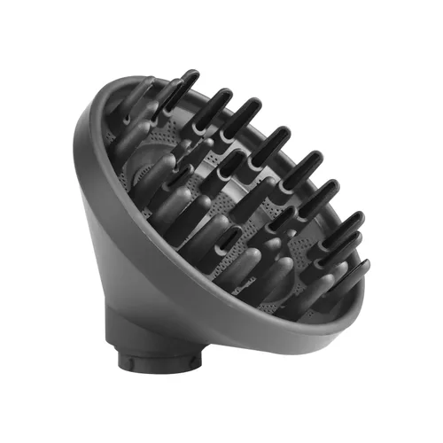 Miniatura 5 de Accesorio difusor mejorado para Dyson Airwrap Styler - Se convierte en boquilla difusora de secador de pelo, 973365-01, gris