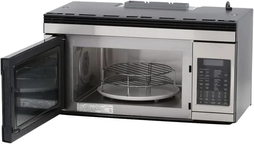 Miniatura 3 de Sharp microondas de convección para instalar sobre la estufa, de 850 W, de 1.1 pies cúbicos de capacidad, Acero inoxidable