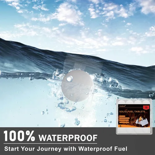 Miniatura 6 de Solid Fuel Tablets - Compact Size, High Energy, Safe and Reliable