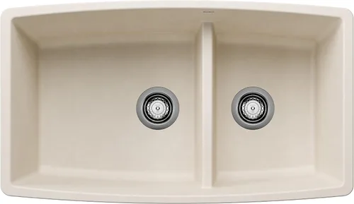 Miniatura 4 de Fregadero Blanco Performa Silgranit II Cascada., 441315 Trufa