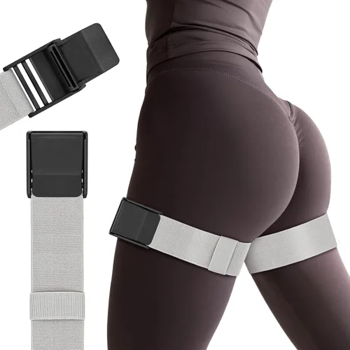 Miniatura 8 de Bandas para glúteos, bandas de restricción de flujo sanguíneo para mujeres/hombres, bandas de entrenamiento BFR ajustables para glúteos