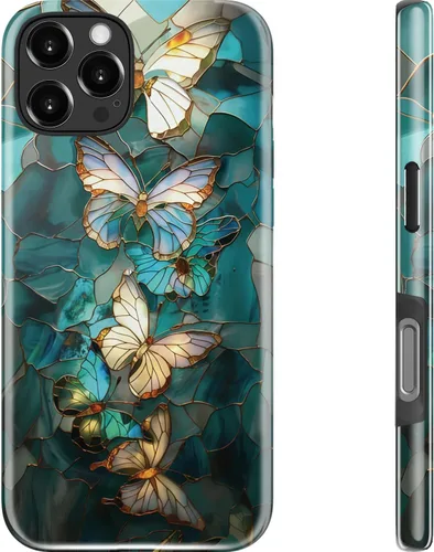 Miniatura 85 de Goodon para iPhone 17 Pro, Funda Estética de Gato Negro y Niña Naranja, Compatible con Magsafe, Funda Protectora Retro Única y Moderna de Silicona