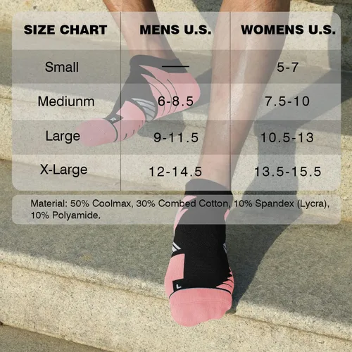 Miniatura 6 de Calcetines Coolmax deportivos antiampollas que absorben las ampollas, sin costuras, antiolor