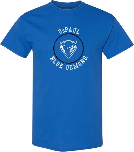 Miniatura 69 de UGP Campus Apparel AS04 - Camiseta con logotipo de círculo envejecido
