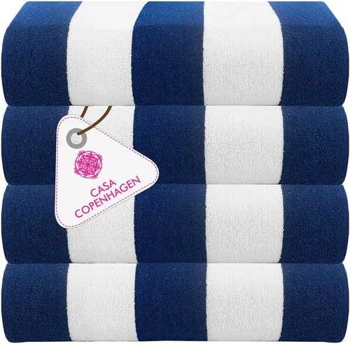 Miniatura 15 de CASA COPENHAGEN Solitaire Juego de 6 toallas - Negro, 600 GSM 2 toallas de baño 2 toallas de mano 2 toallitas, diseñadas en Dinamarca, hechas