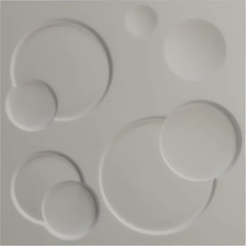 Miniatura 5 de Ekena Millwork 19 5/8 pulgadas de ancho x 19 5/8 pulgadas de alto, Finley EnduraWall decorativo 3D, Satin Hunt Club verde
