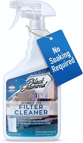 Miniatura 9 de Limpiador de filtros de spa definitivo en aerosol de acción rápida. Limpieza instantánea para filtros de bañera de hidromasaje y piscina sin dejar