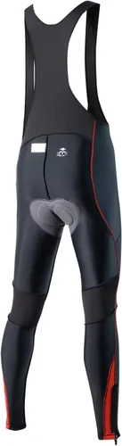 Miniatura 8 de Santic Mallas con pechera de ciclismo para hombre, pantalones largos acolchados con bolsillo