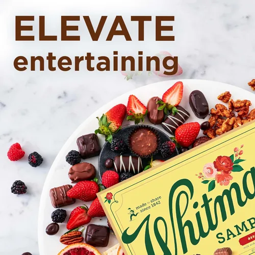 Miniatura 6 de Whitman's Sampler - Caja de regalo de chocolate surtido, 36 onzas (72 piezas)