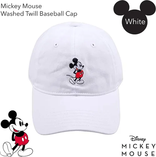 Miniatura 2 de Disney Mickey Mouse Embroidered Cotton Adjustable Dad Hat with Curved Brim