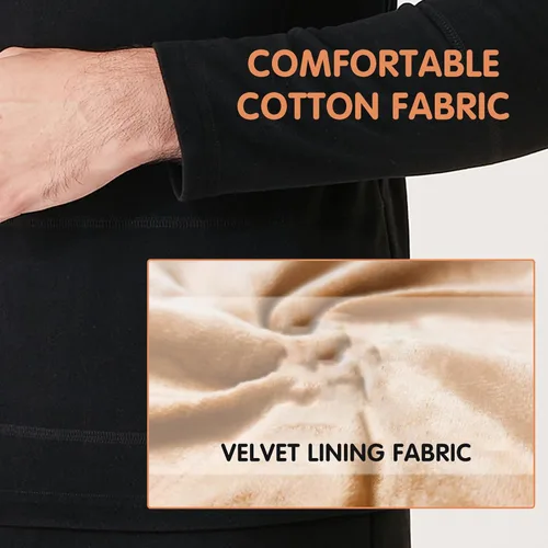 Miniatura 6 de FAOCEXI Conjunto de ropa interior térmica de calefacción, control de aplicación unisex USB batería eléctrica térmica ropa interior camisa y pantalón