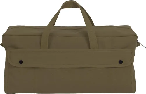 Miniatura 2 de Rothco bolsa de herramientas de lona para mecánicos jumbo - Organización resistente para equipo y herramientas Verde oliva (Olive Drab)