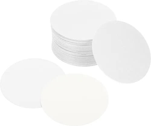 Miniatura 12 de PATIKIL Revestimiento de tapa de papel de aluminio de 0.709 in/0.7 pulgadas, 100 revestimientos de sellado térmico resistentes por inducción