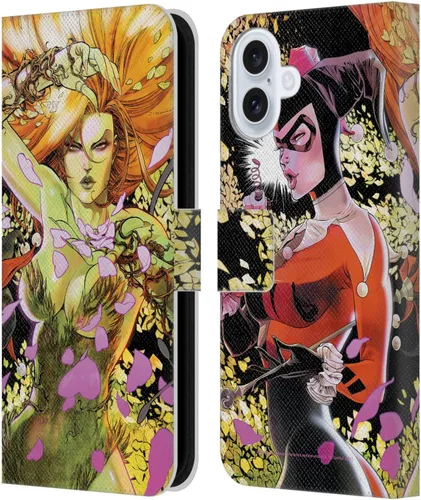 Miniatura 66 de Head Case Designs Officially Licensed Batman DC Comics Batman #609 Hush Gotham City Sirens Leather Wallet Case Compatible with Apple iPhone 7/8 / SE