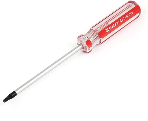 Miniatura 7 de uxcell Destornillador Torx, destornillador de estrella magnético de seguridad T10 de 0.118 in con eje CR-V de 4 pulgadas