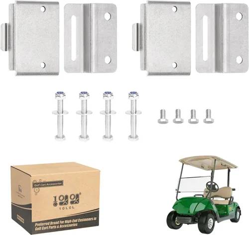 Miniatura 7 de 10L0L Juego de bisagras de asiento de carrito de golf para Yamaha G&E G29 - Clips de asiento de carrito de golf, bisagras de asiento de repuesto OEM
