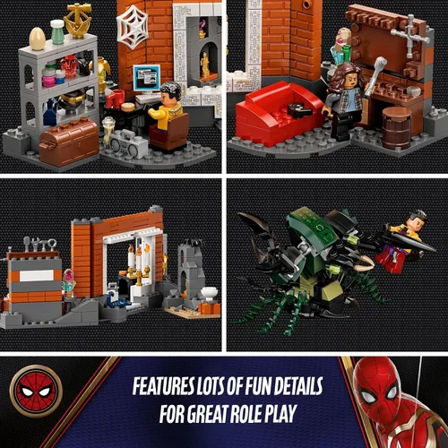 Miniatura 5 de LEGO Marvel Spider-Man en el Taller del Sanctum 76185 Kit de construcción (355 piezas)