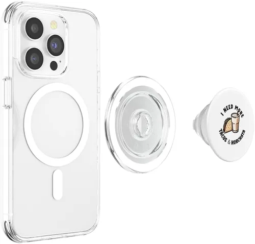 Miniatura 4 de Tacos & Horchata Mexican Food Lover Cinco de Mayo Mexicana PopSockets MagSafe PopGrip for iPhone