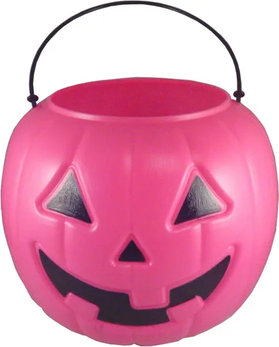 Miniatura 4 de Balde de caramelos con forma de Calabaza de Halloween., Azul