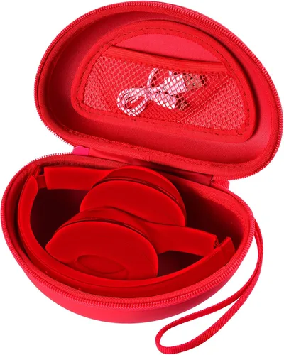 COMECASE Funda rígida para auriculares compatible con Beats Solo 2 3 4, Solo Pro, Studio Pro y Studio3, funda de transporte de viaje resistente al