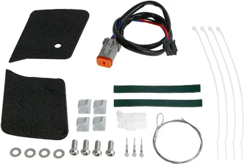 Miniatura 8 de TCT-MOTORPARTS Alerón de luz LED negro vívido para maletero de Harley King Razor Chopped Trunk Luggage Electra Glide Road Glide Street Glide