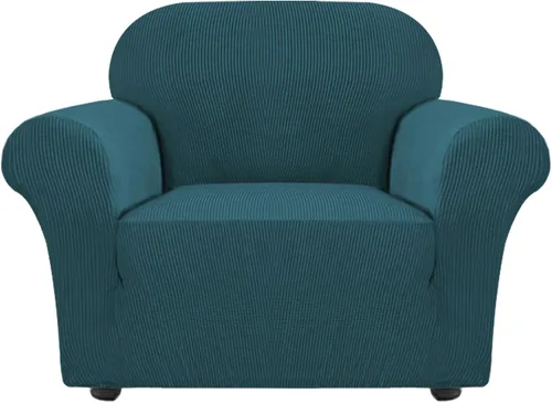 Miniatura 33 de Turquoize Funda elástica para silla reclinable, funda para sofá reclinable, funda de sofá de 1 pieza con bolsillo lateral, funda protectora