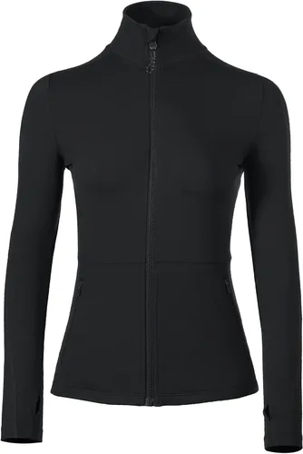 Miniatura 7 de VUTRU - Chaqueta de entrenamiento con cremallera completa para mujer, para hacer yoga o correr