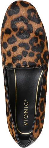 Miniatura 3 de Vionic Willa - Zapatos informales de punto para mujer, sin cordones, Bronceado Leopardo