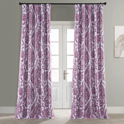Miniatura 8 de HPD Half Price Drapes Cortinas impresas que oscurecen la habitación para dormitorio, sala de estar 50 X 63 pulgadas (1 panel), BOCH-KC16072-63, Tea
