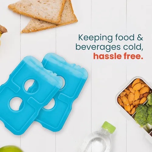 Miniatura 5 de Healthy Packers Ice Packs for Lunch Boxes & Coolers - Freezer Packs - Original Cool Pack Cooler Accessories for Beach, Camping & Fishing Slim &