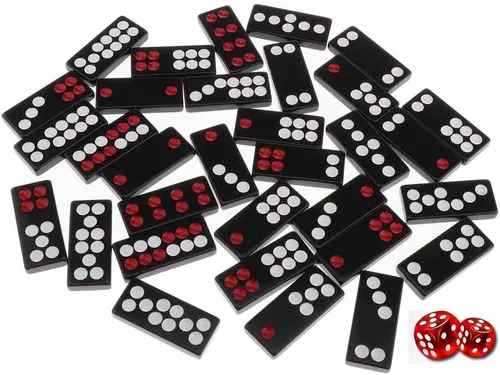 Miniatura 2 de Pai Gow Tiles - Juego de azulejos chinos Pai Gow, juego de azulejos de Pai Gow grande para adultos, tarjetas de frotamiento de mano para adultos