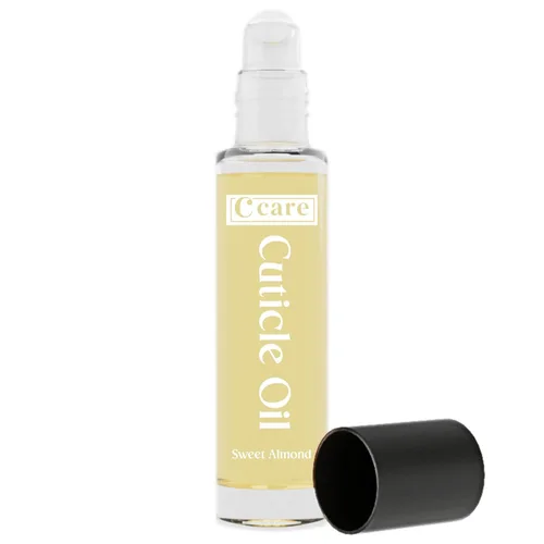 C CARE Aceite para Cutículas Roll-On de Almendra Dulce | Aceite Natural Revitalizante e Hidratante para Uñas para Cutículas Reparadas Durante la
