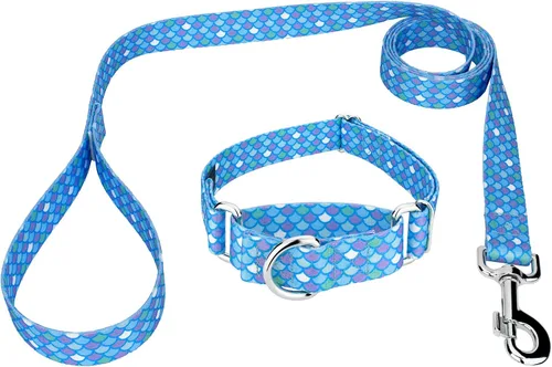 Miniatura 9 de Country Brook Petz - Collar y correa de perro martingala a rayas de tigre de Bengala, colección de estampados de animales con diseños salvajes