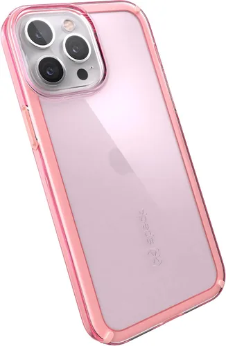 Miniatura 16 de Speck Funda delgada transparente para iPhone 13 Pro Max, protección contra caídas, compatible con carga inalámbrica, antiamarilleo