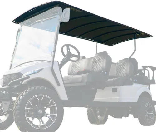 Miniatura 7 de RedDot Topsail - Top de lona para carrito de golf, fácil instalación con ajuste universal, fabricado en los Estados Unidos (84 pulgadas)