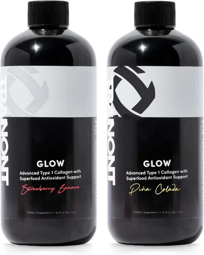 Miniatura 9 de Tranont Colágeno líquido Glow para mujer, péptidos de colágeno múltiple con ácido hialurónico y biotina, soporte para cabello, piel y uñas
