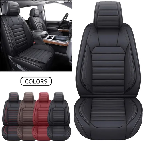 Miniatura 7 de YIERTAI Fundas para asientos de camioneta para Chevy Chevrolet Silverado GMC Sierra, ajuste personalizado 2007-2025 2026 1500/2500/3500 Trail Boss