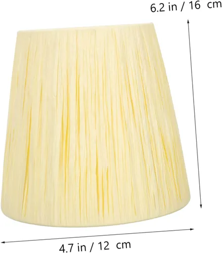 Miniatura 9 de DOITOOL Pantalla plisada para lámpara de mesa, estilo moderno, protección ocular