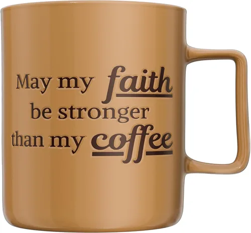 Miniatura 13 de Taza de café de gran tamaño de 22 onzas con cita motivacional Fueled by Jesus – Taza de café extragrande perfecta para regalos – Ideal para té