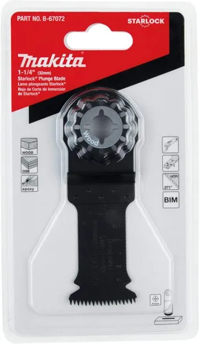 Miniatura 2 de Makita B-67072 Hoja de inmersión Starlock de 1-1/4" (BiM), 14TPI