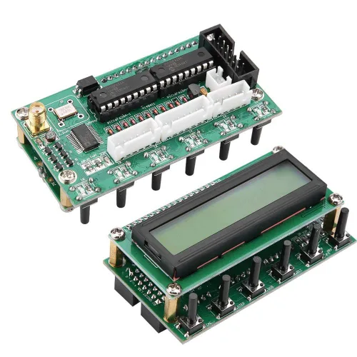 Miniatura 5 de Walfront Generador DDS, 0-55MHz Pantalla LCD DDS Función Generador Módulo Probador Digital Basado en AD9850 Chip