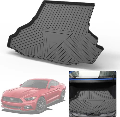 Miniatura 11 de Elsetyler Revestimiento de carga para viaje 2021 – TPO negro para todo tipo de clima, resistente al agua, bandeja de carga trasera, protector