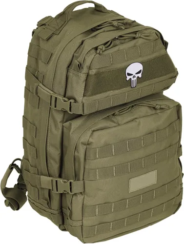 Miniatura 4 de 2 parches de calavera blanca bordados con cierre de gancho y bucle, parche táctico militar moral para mochila, chaleco a prueba de balas, arnés