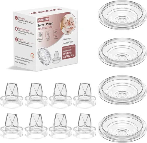 Miniatura 14 de Inserto de brida de 17 mm, Compatible con piezas de repuesto para sacaleches portátiles S9/S12/S9Pro/S12Pro, Protector/inserto de brida de bomba