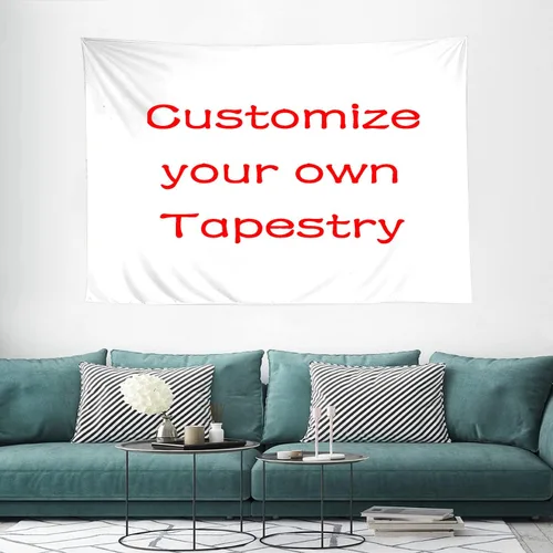 Miniatura 2 de Tapiz personalizado, sube imágenes para hacer tu propio tapiz, tapices de vacaciones, para bodas, cumpleaños, día del padre, regalo del día